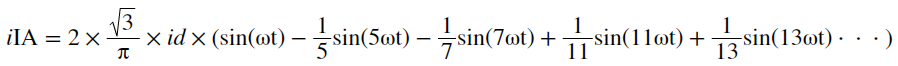 第一整流橋網(wǎng)側(cè)電流傅里葉級數(shù)展開 12脈波整流變壓器 干式 三繞組變壓器 ZSCB-1000KVA D/D0-Y11 移相整流變壓器示例圖2
